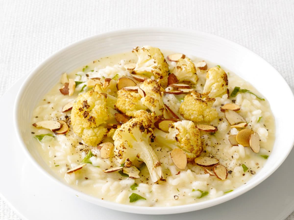 Charred Cauliflower Risotto