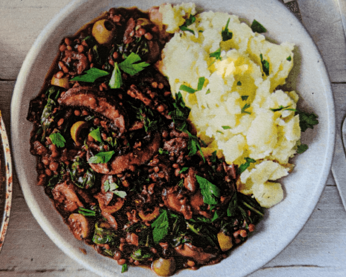 Greek Mushroom Ragu & Olive Oil Mash