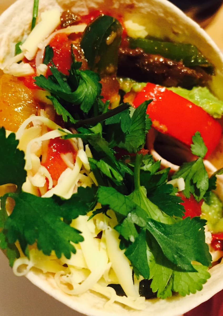 MIXED VEGETABLES FAJITAS
