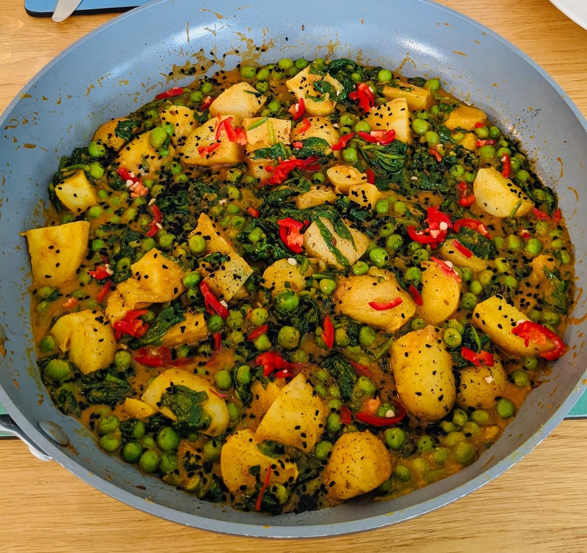 Saag Aloo
