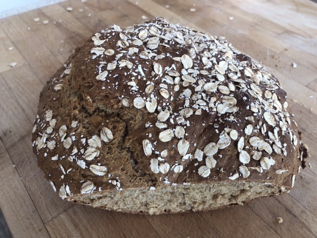 Treacle soda bread